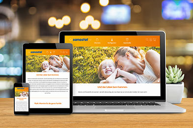 Vitamine jetzt online: Der Sanostol Online-Shop
