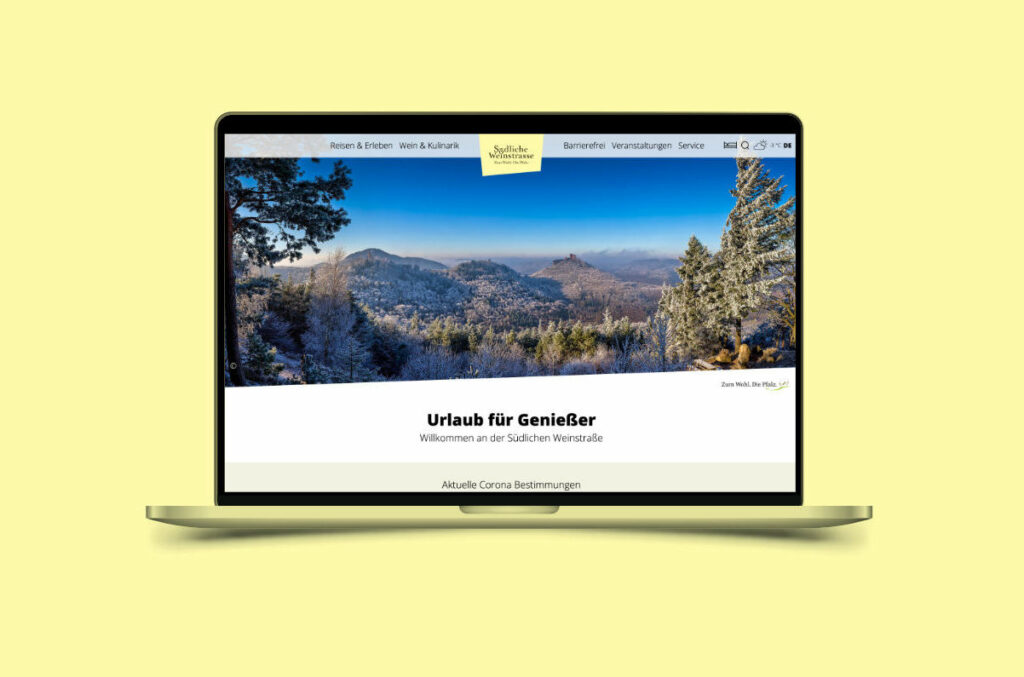 Typo3 - Referenz - Touristische Webseite