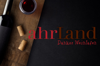 Print-Ausstattung für AhrLand Dankos Weinladen