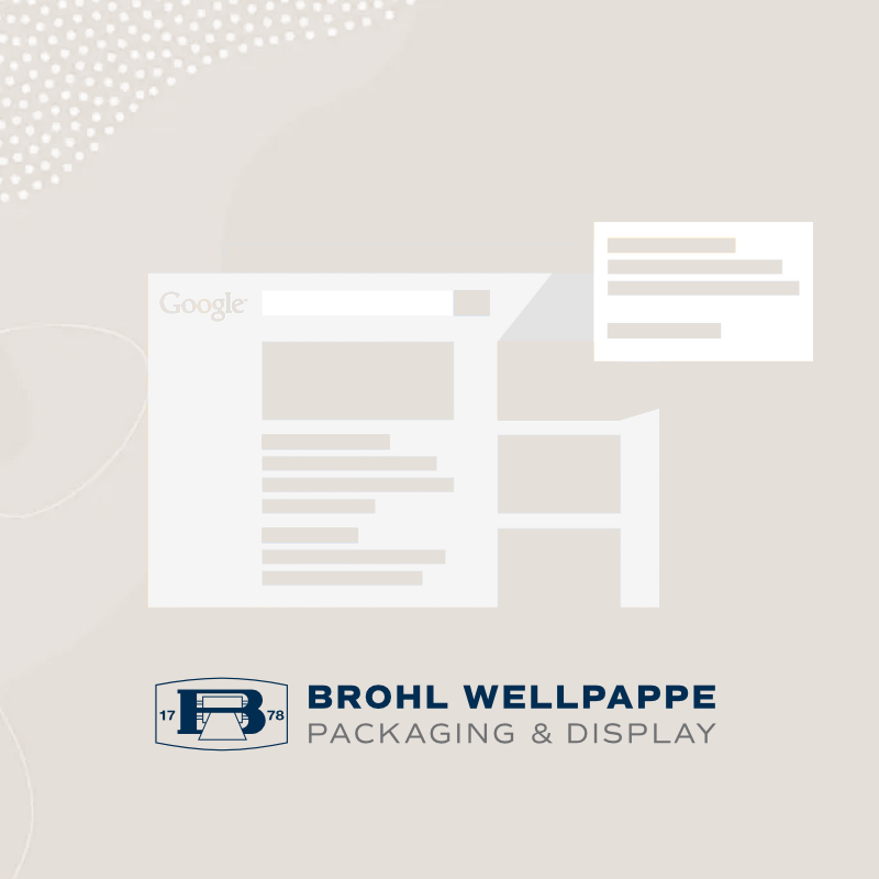 Google Ads - Brohl Wellpappe