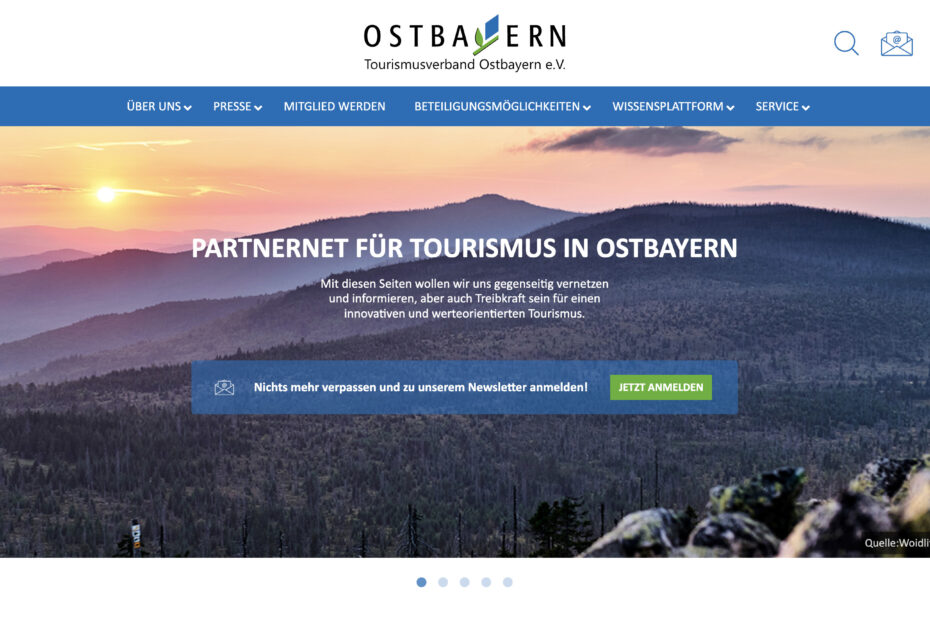Das Partnernet in Ostbayern made with WordPress