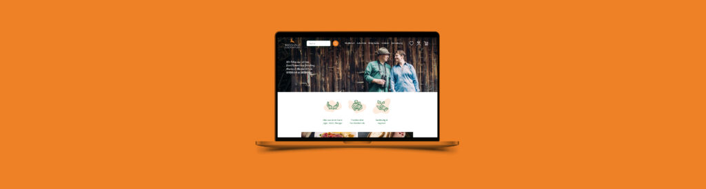 Startseite des Onlineshops Jagdhaus Wildgenuss - Erstellt mit Shopware